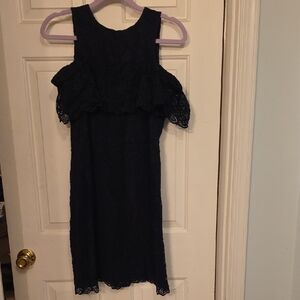 Ann Taylor Midnight Lace Dress